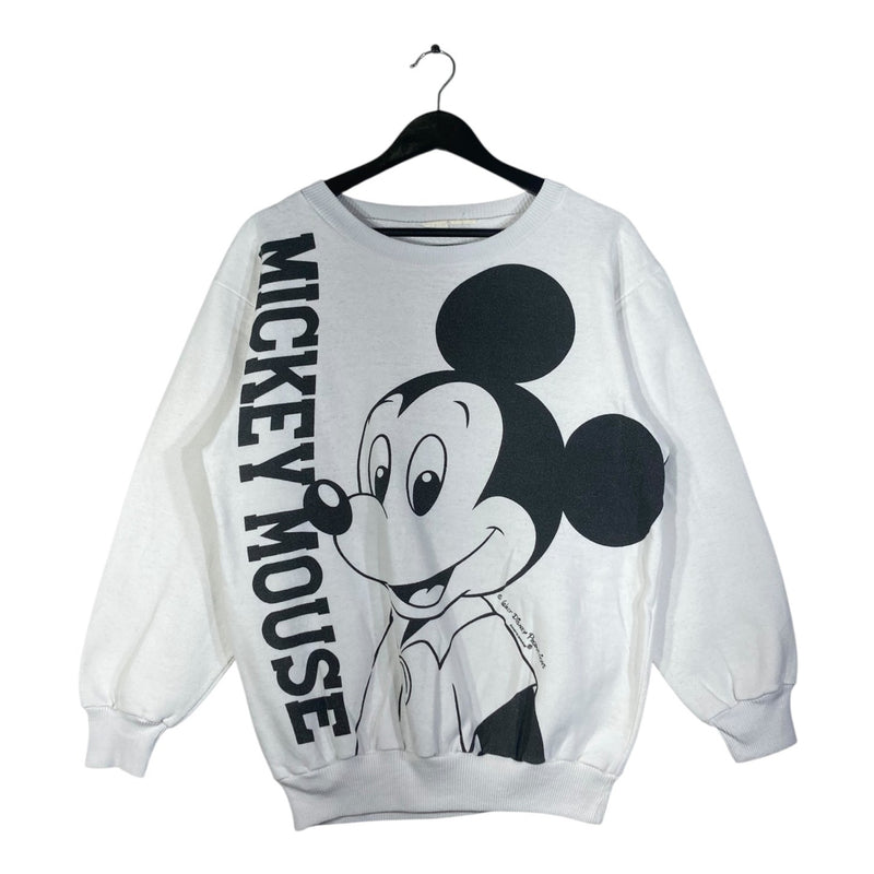 Vintage Disney Mickey Mouse Front & Back Graphic Crewneck