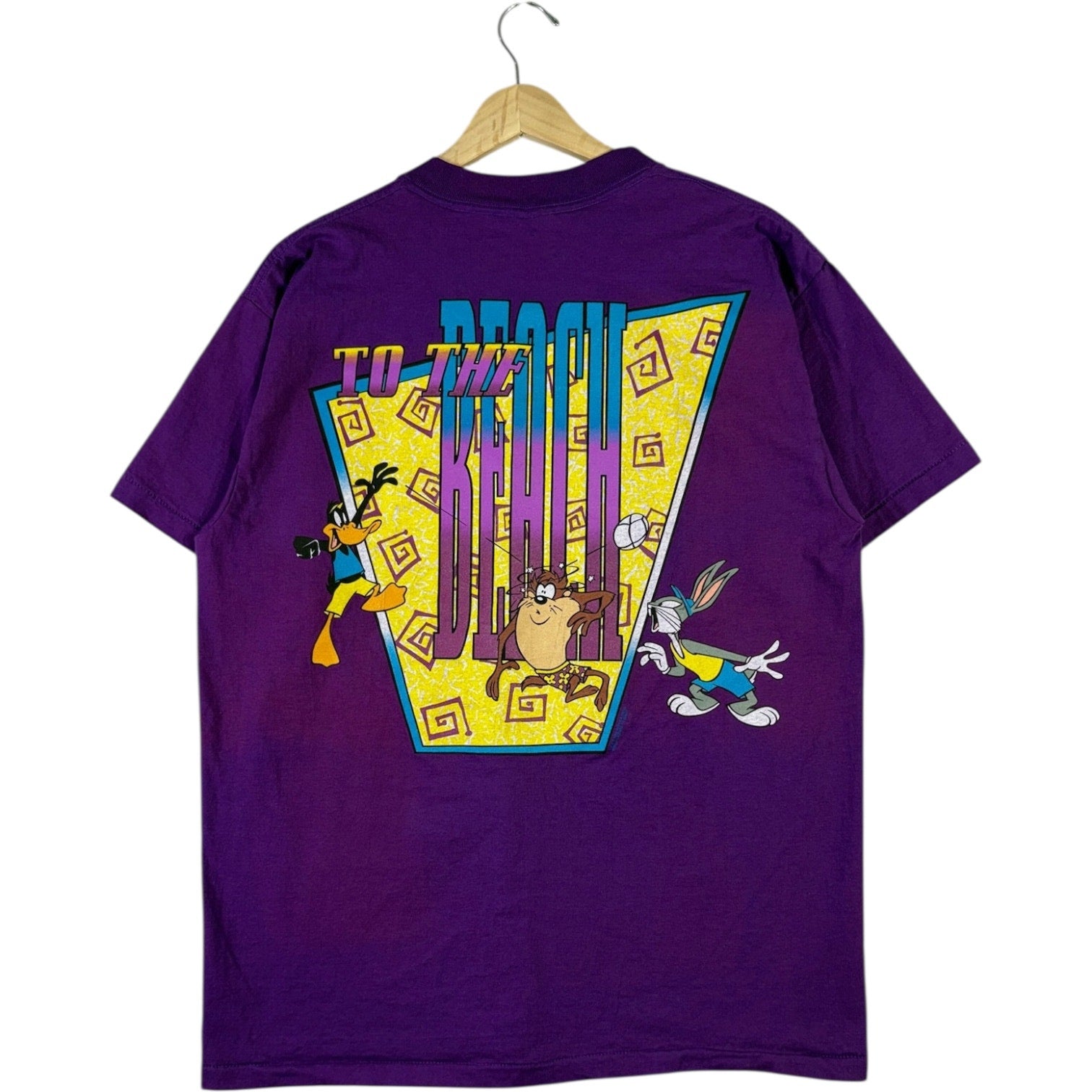 Vintage Looney Tunes Characters To The Beach T-Shirt