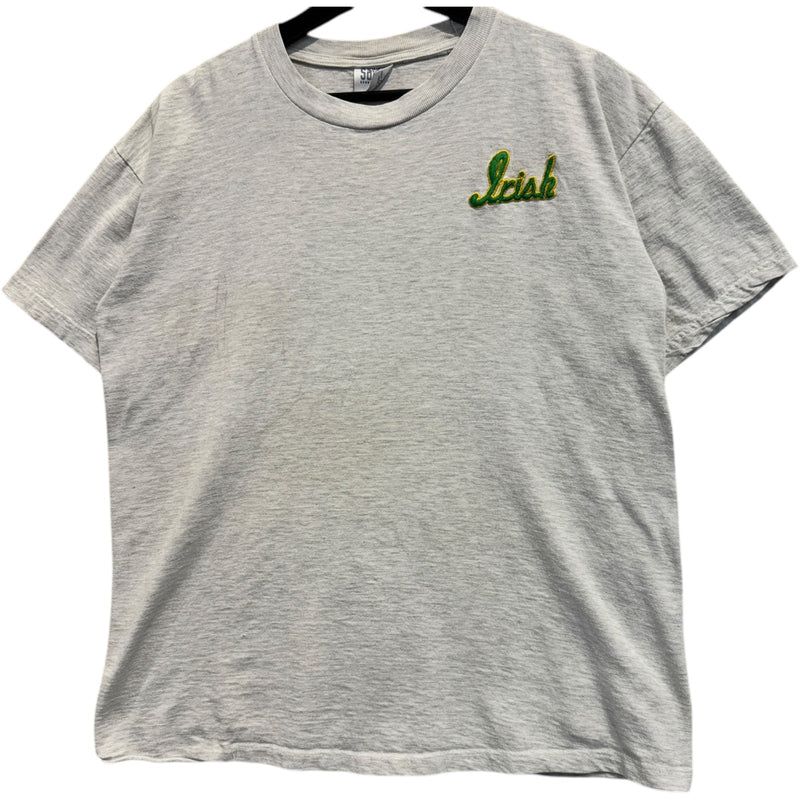 Vintage Irish Embroidered Mini Spellout Tee