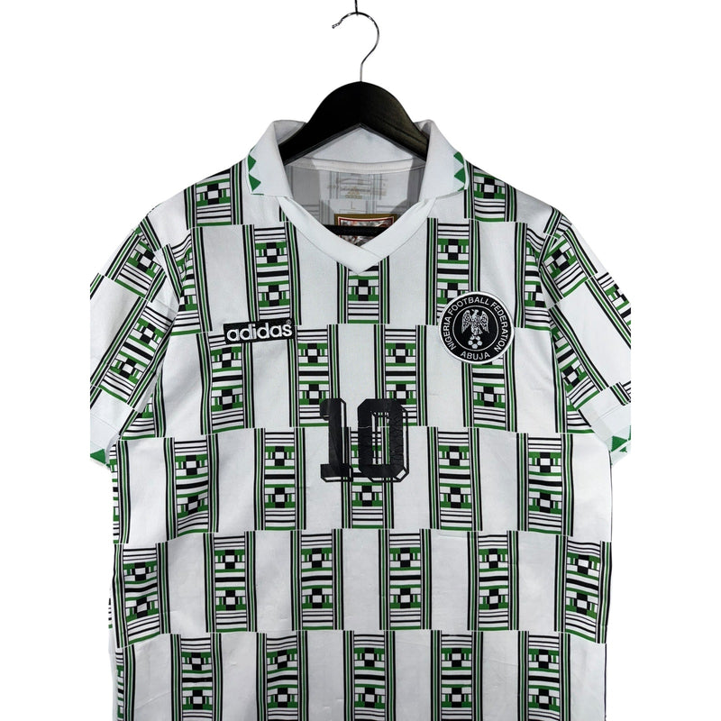 Vintage Adidas Okocha Nigeria Football Federation Jersey