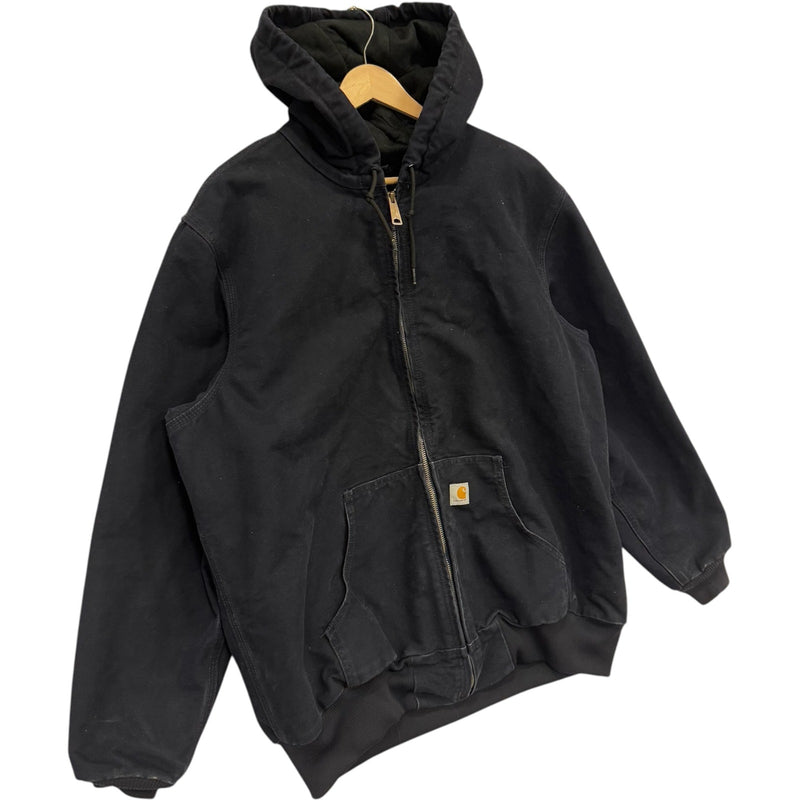 Youth Carhartt Hooded Full Zip Workwear Jacket