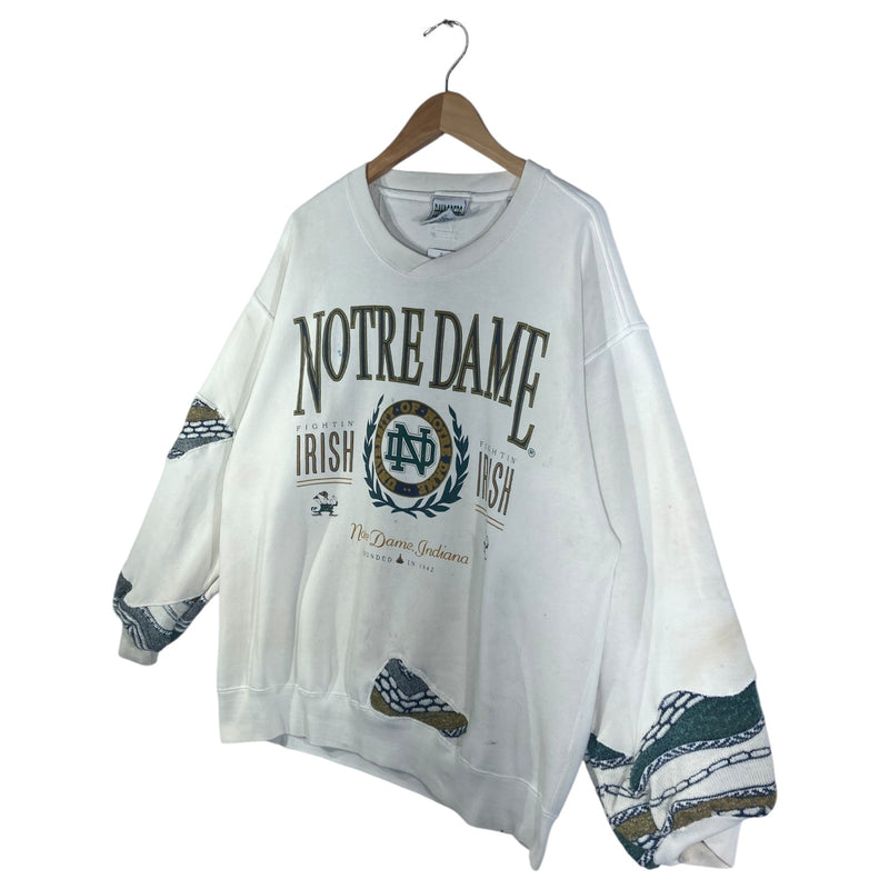 Vintage Notre Dame Fighting Irish NCAA Graphic Crewneck