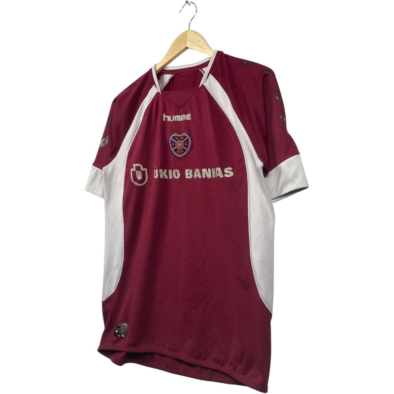 Vintage Hummel Heart of Midlothian Soccer Jersey