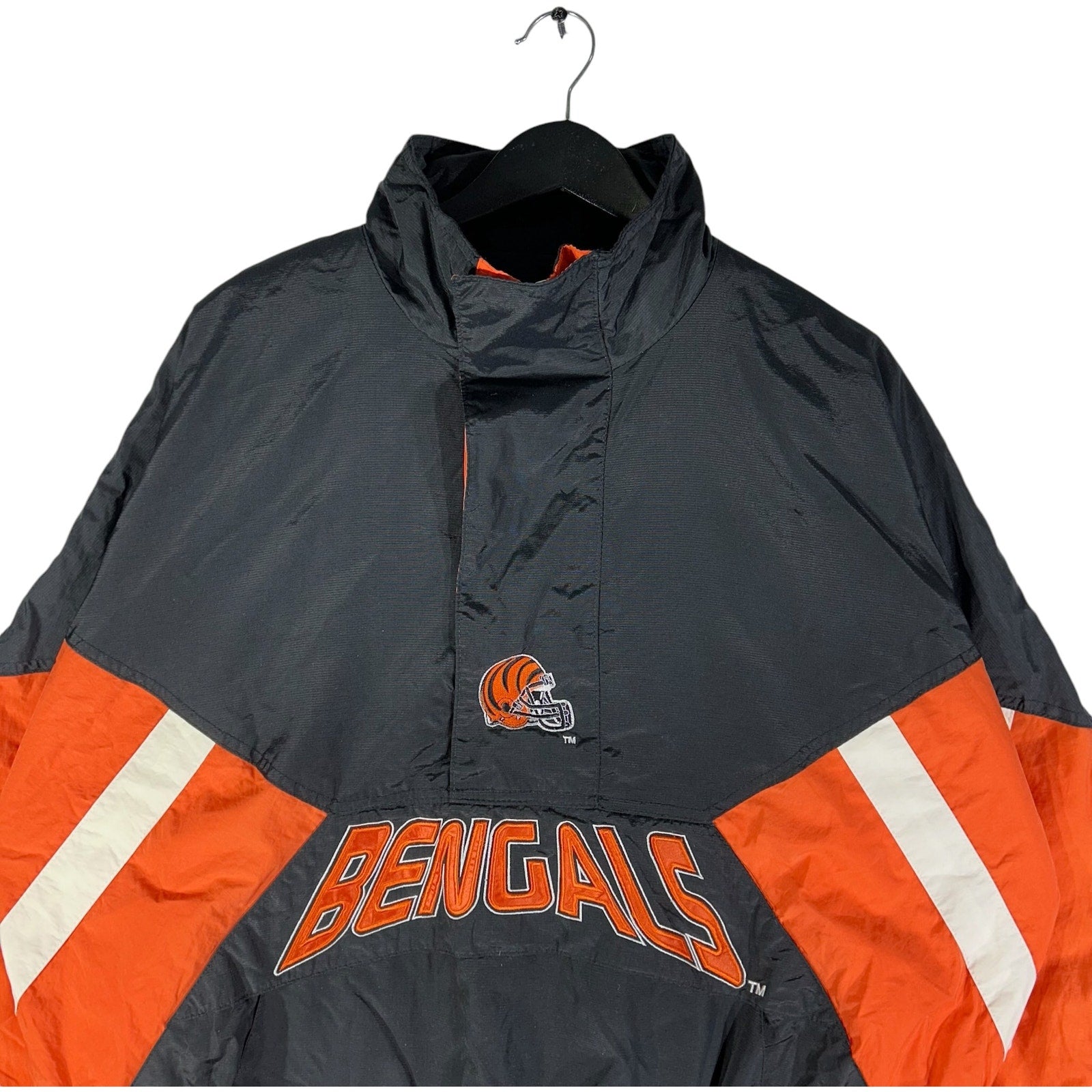 Vintage Starter Cincinnati Bengals NFL Anorak Light Jacket