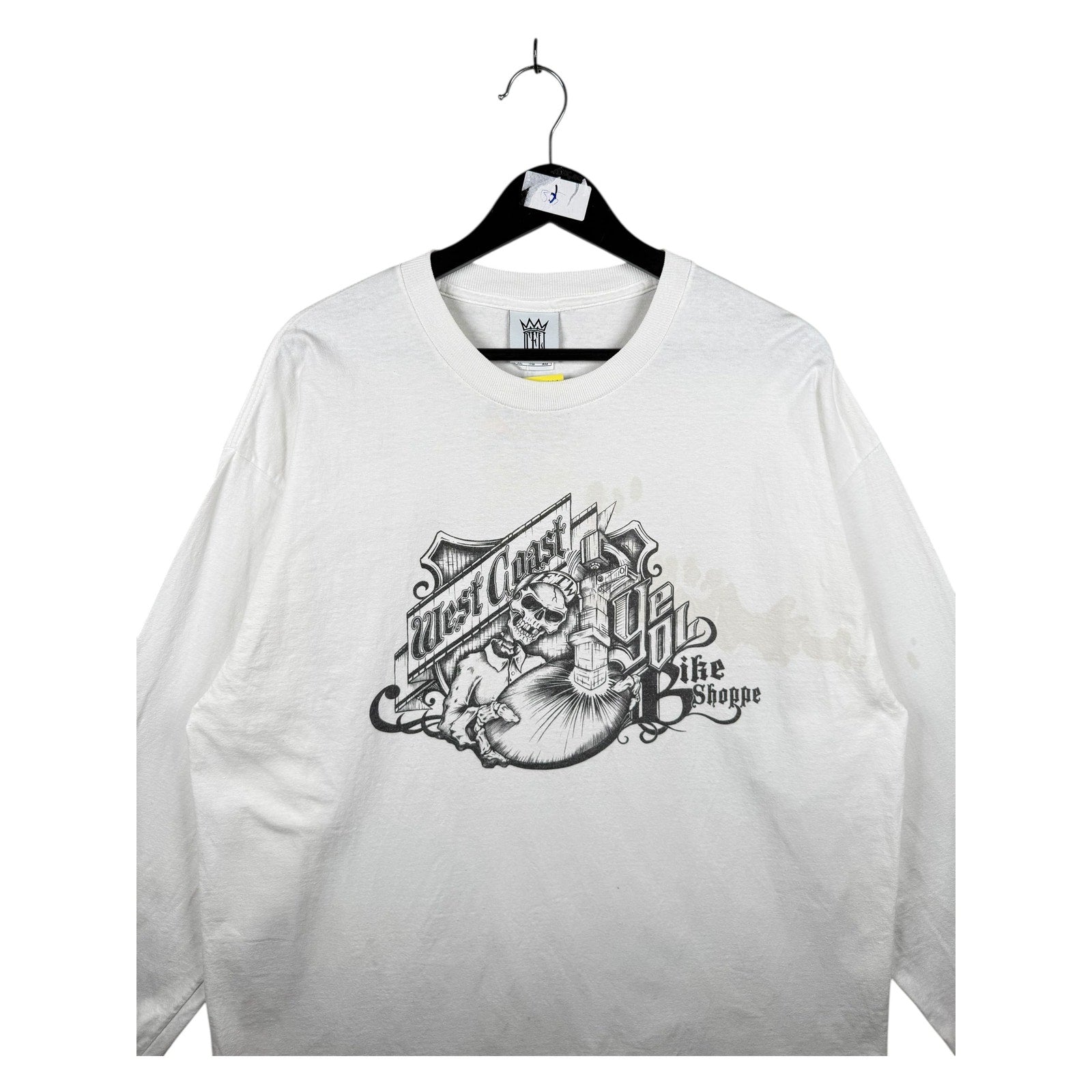 Vintage West Coast Choppers Bike Long Sleeve T Shirt