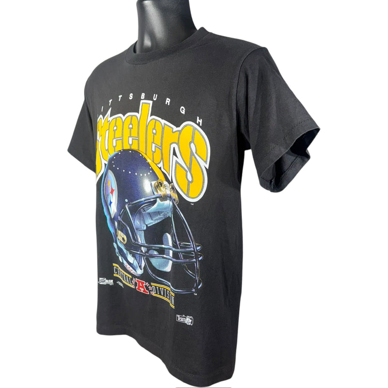 Vintage Salem Sportswear Pittsburgh Steelers Helmet NFL Tee