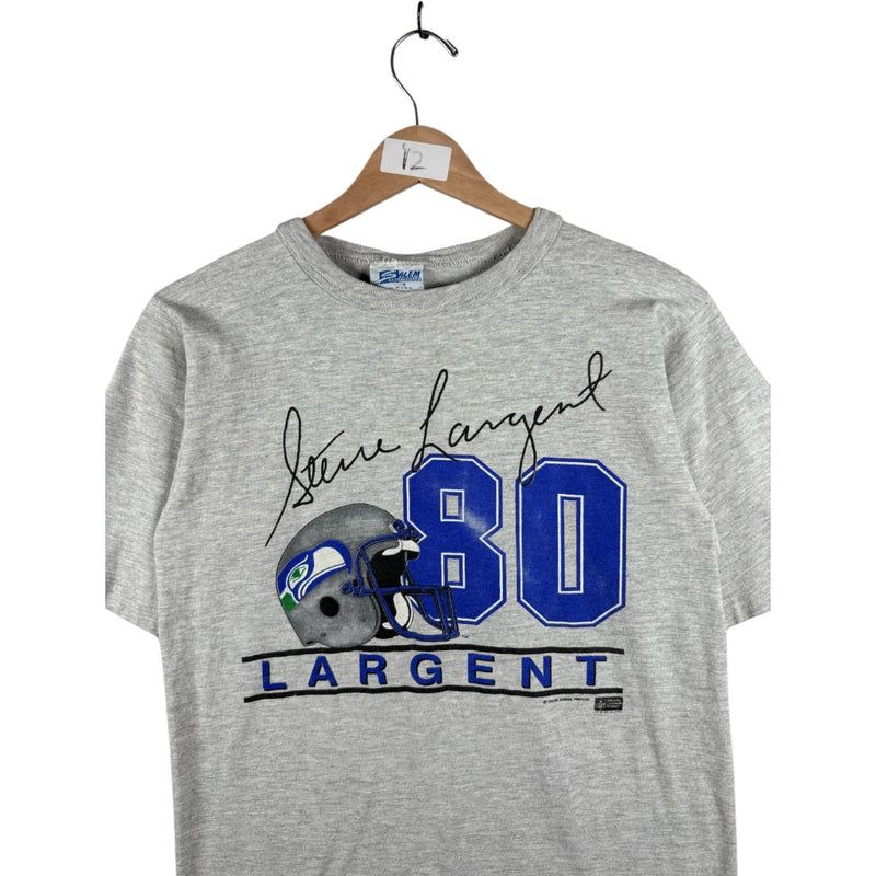 Vintage Steve Largent 80 Seattle Seahawks NFL T-Shirt