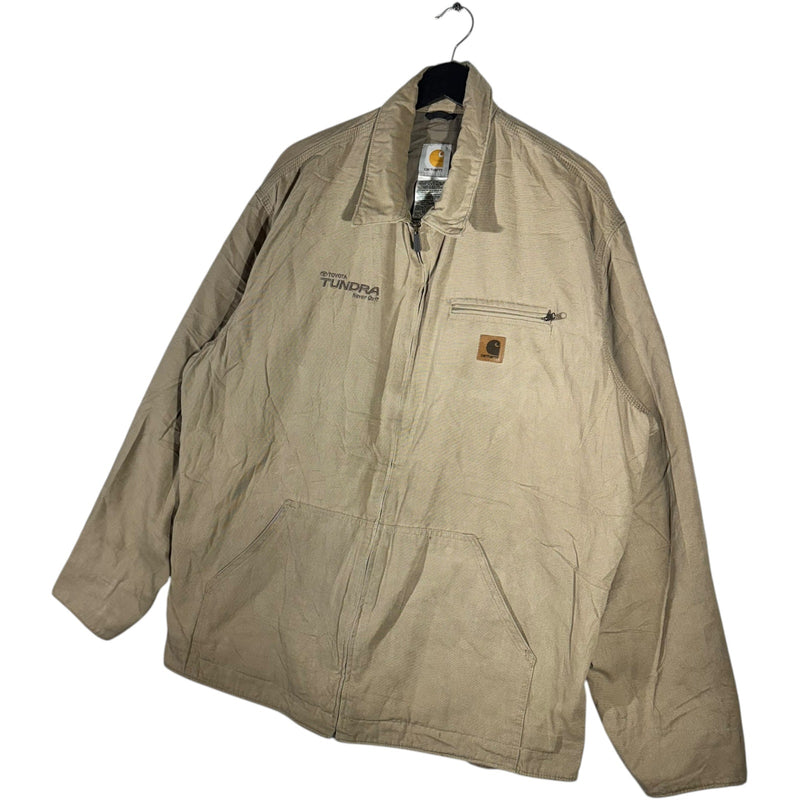 Vintage Carhartt Full Zip Toyota Tundra Workwear Jacket