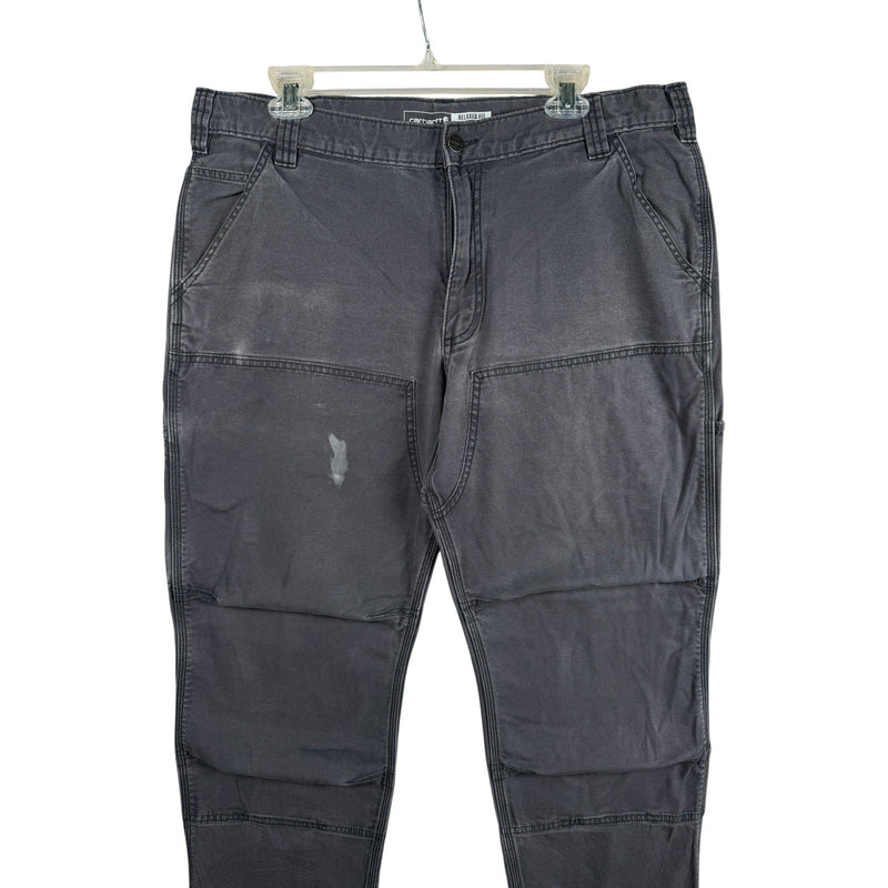 Vintage Carhartt Double Knee Carpenter Canvas Work Pants 38