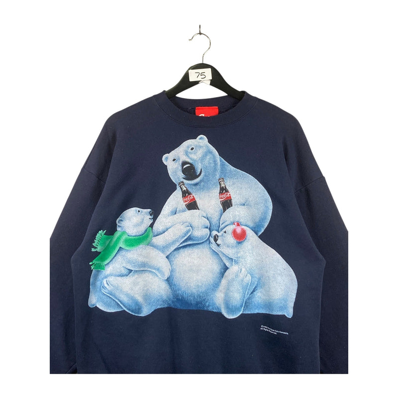 Vintage Coca Cola Coke Polar Bear Crewneck