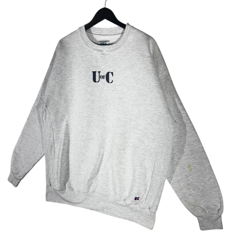 Vintage Russell Athletic Reverse Weave "U Of C" Crewneck 90s