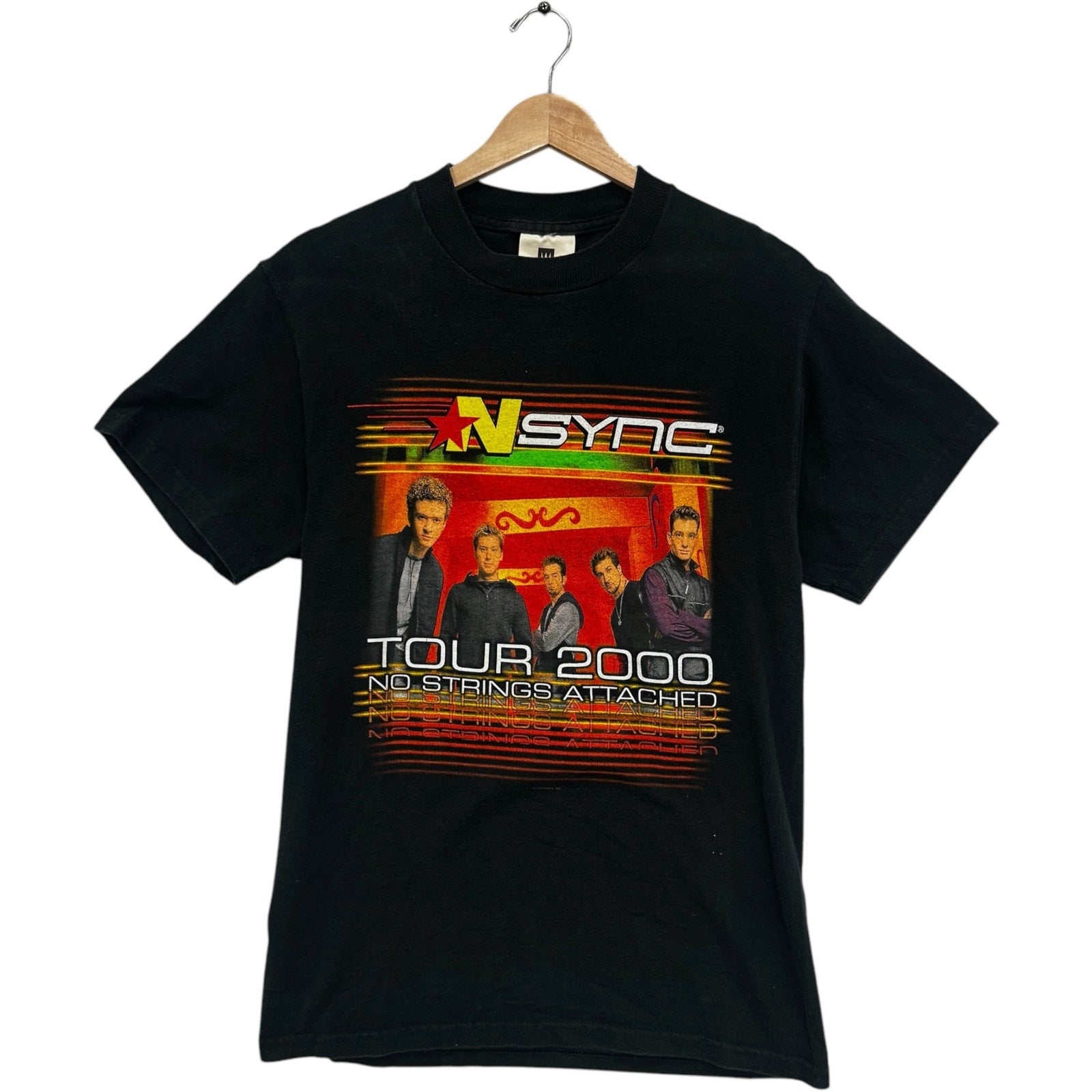 Vintage NSYNC No Strings Attached Tour Tee 2000