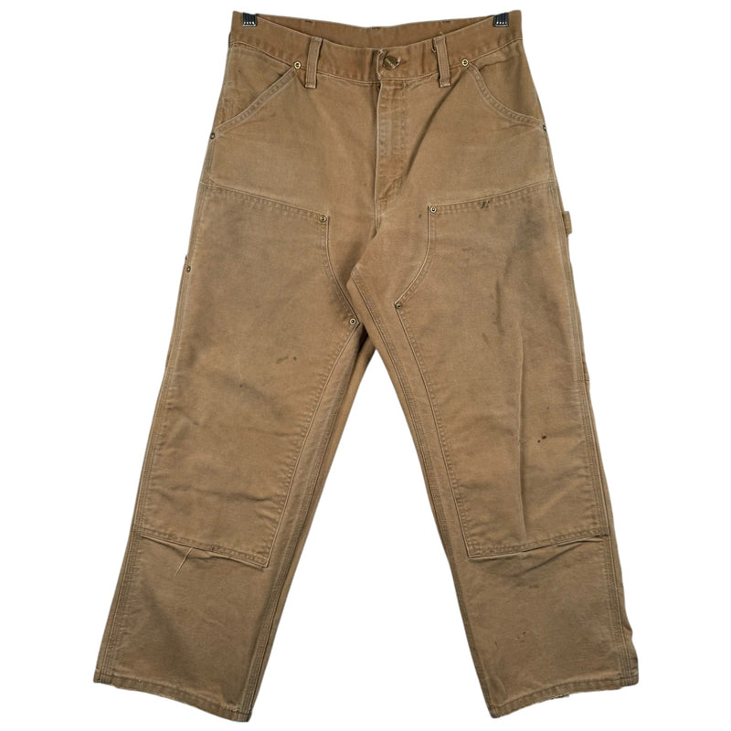 Vintage Carhartt Khaki Carpenter Pants 31x25.5