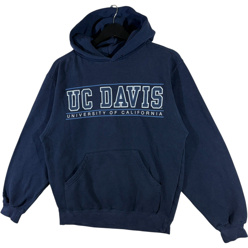 Vintage UC Davis Chest Spellout Hoodie