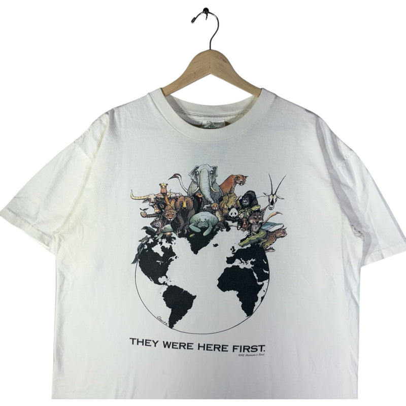 Vintage Wildlife "They Were Here First" Tee