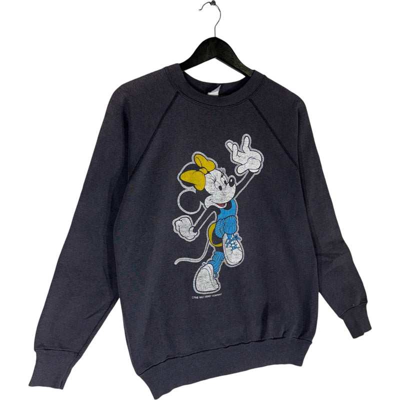 Vintage Disney Minnie Mouse Raglan Crewneck 80s