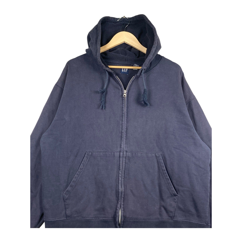 Vintage GAP Full Zip Classic Fit Hoodie Large