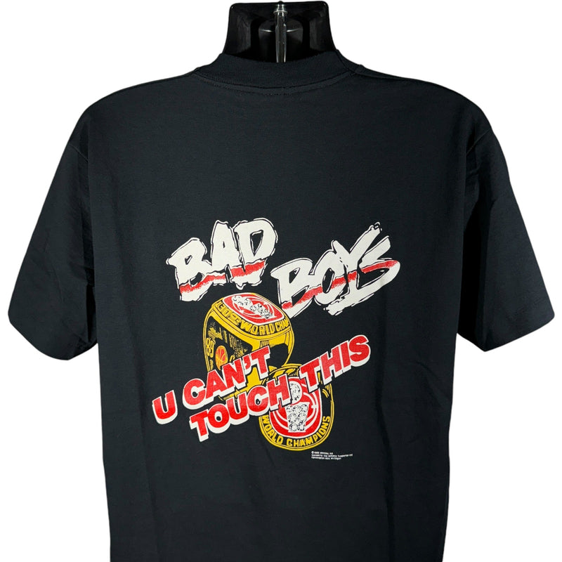 Vintage Detroit Pistons Bad Boys "You Can't Touch This" Tee 1990