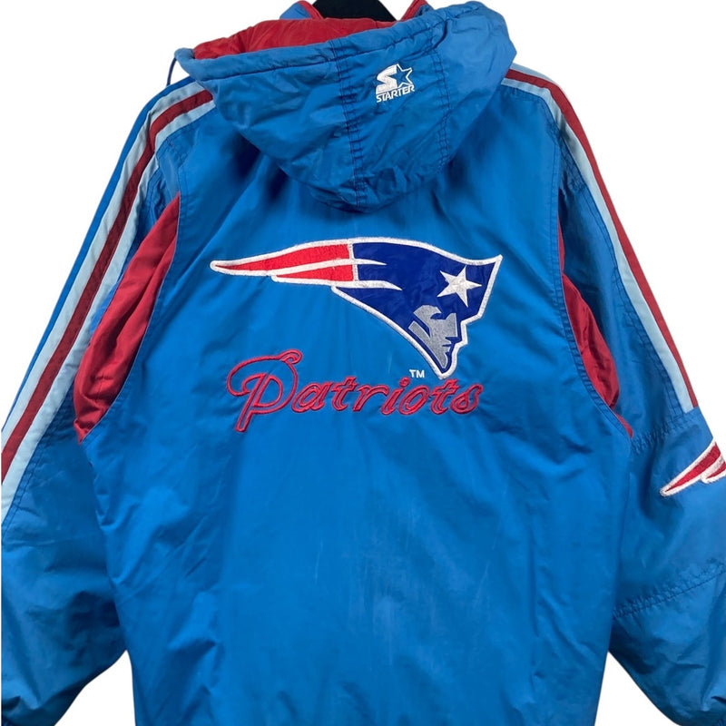 Vintage Starter New England Patriots NFL Hooded Jacket
