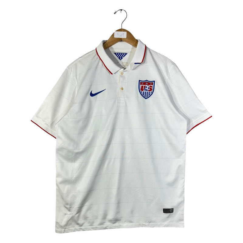 Vintage Nike Dri-Fit US Soccer Federation Polo Shirt