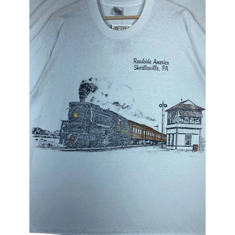 Vintage Train Roadside America Shartlesville PA T-Shirt