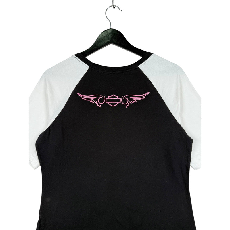 Vintage Harley Davidson Glittered T-Shirt