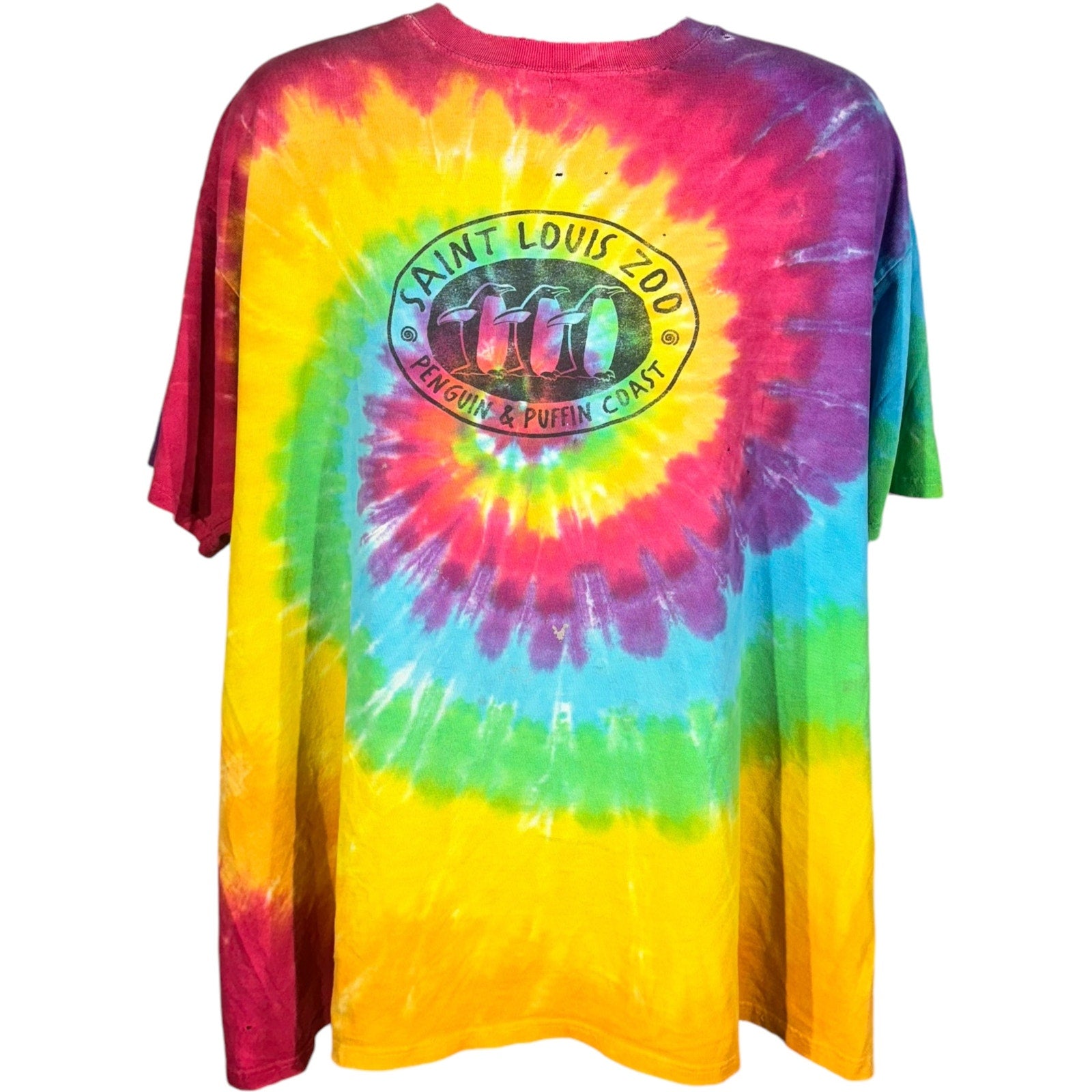 Vintage Saint Louis Zoo Tie Dye Souvenir Tee