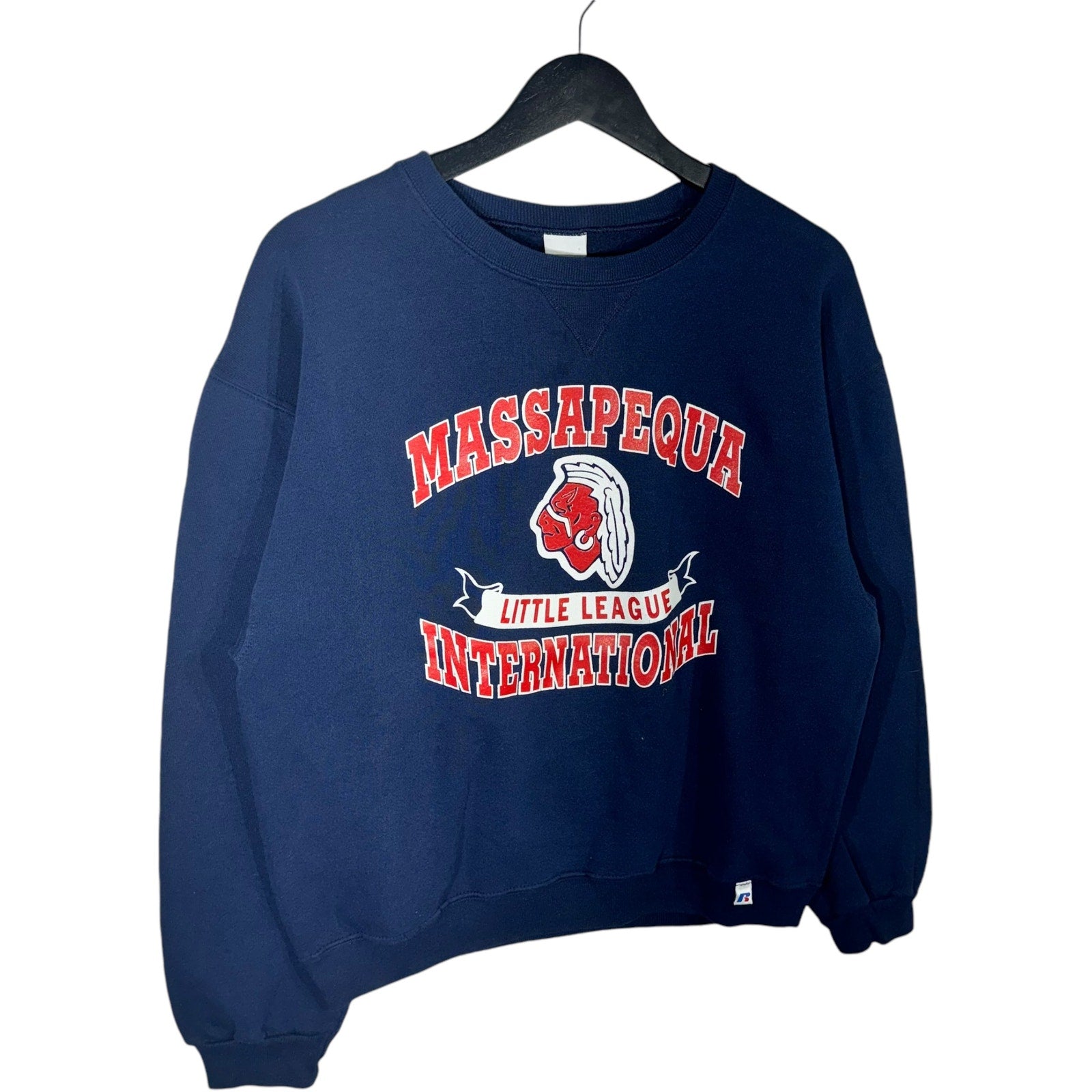 Vintage Massapequa Little League International Russell Crewneck