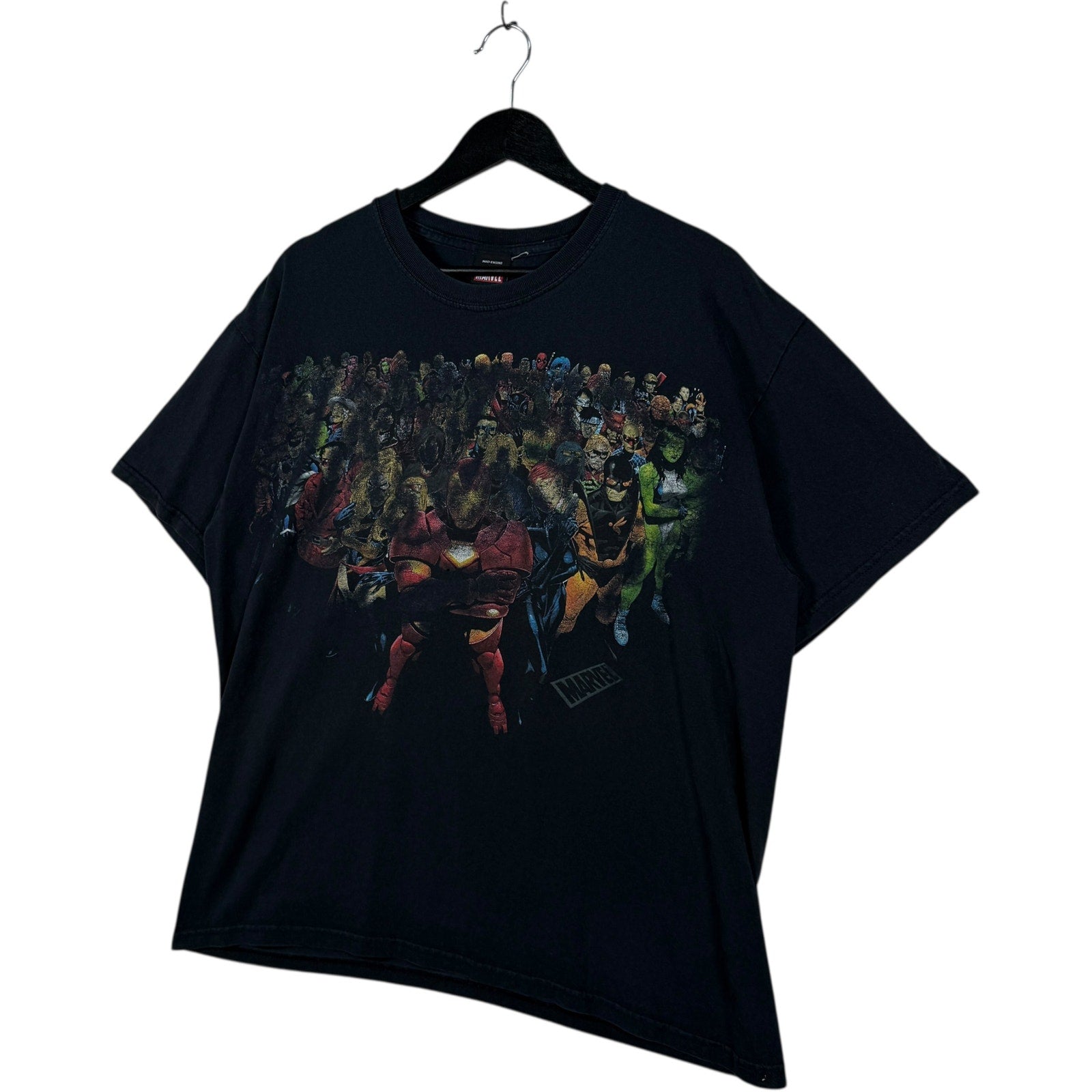 Vintage Villans & Superheros Marvel Tee