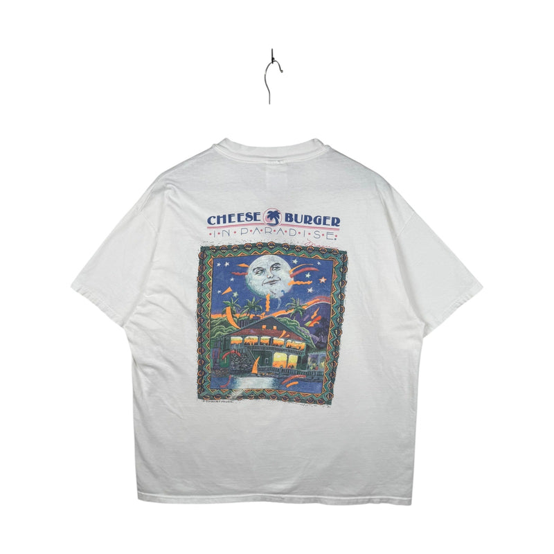 Vintage Cheeseburger In Paradise Key West T-Shirt