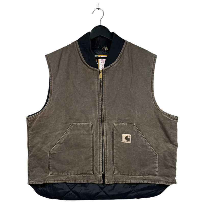 Vintage Carhartt Canvas Utility Workwear Vest