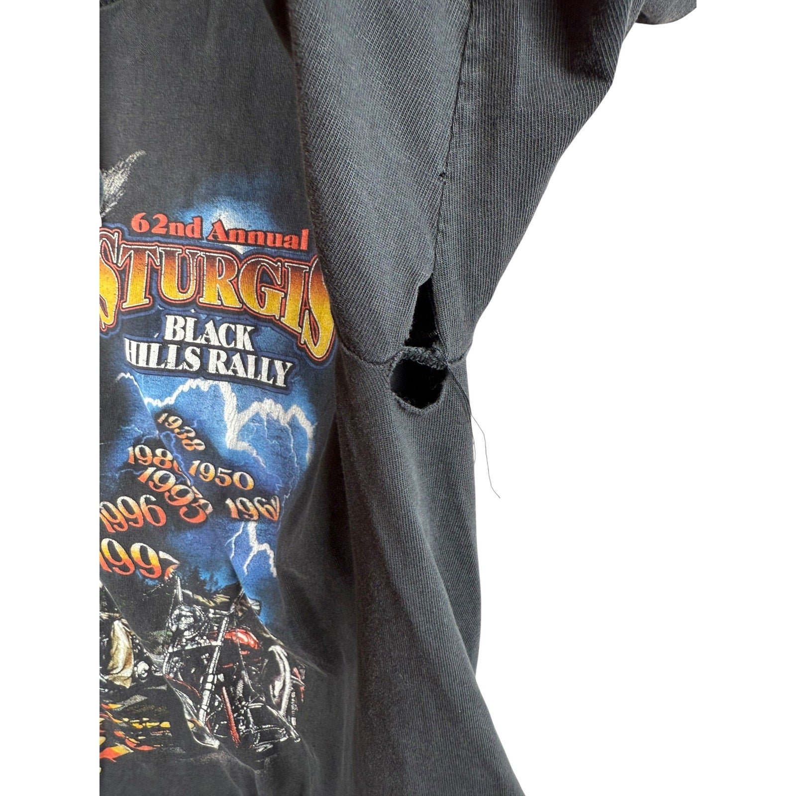 Vintage NCC Gold Apparel Sturgis T-Shirt