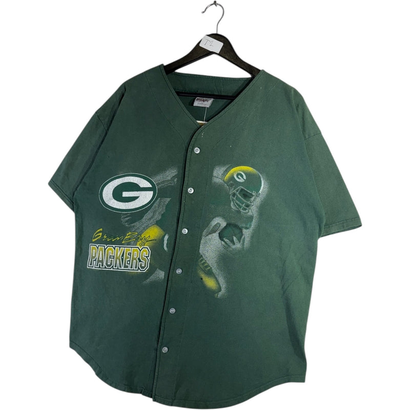 Vintage Green Bay Packers NFL Button-Up Jersey