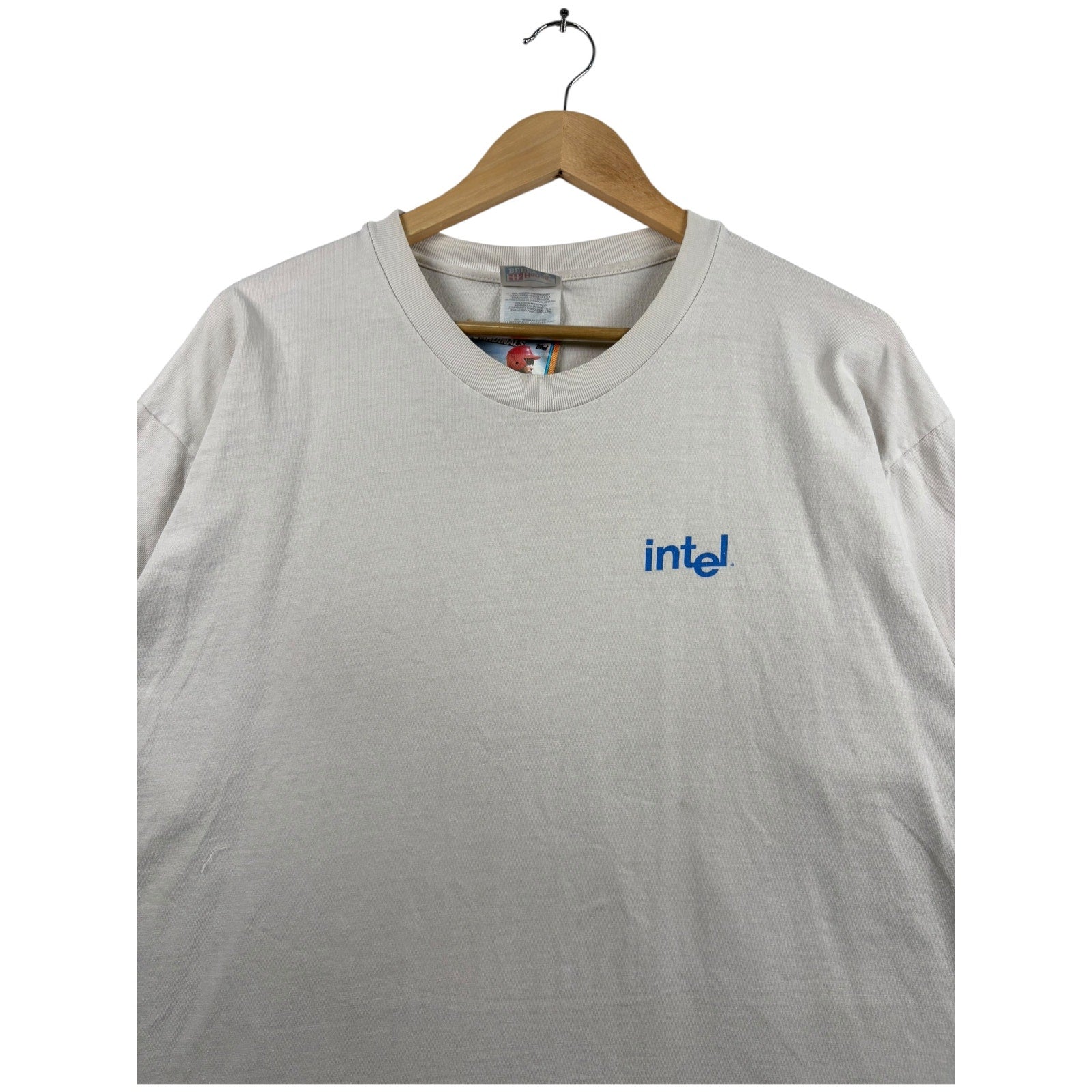 Vintage Intel Graphic Print T-Shirt