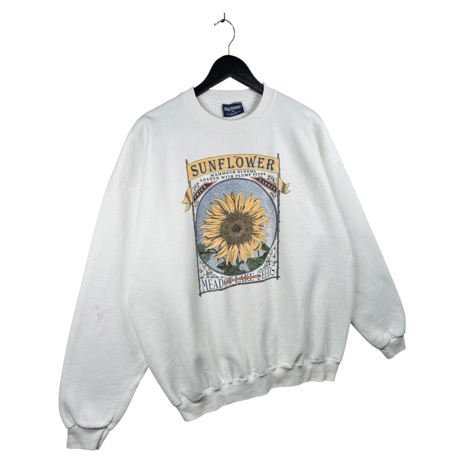 Vintage Van Heusen Sunflower Sweatshirt Crewneck