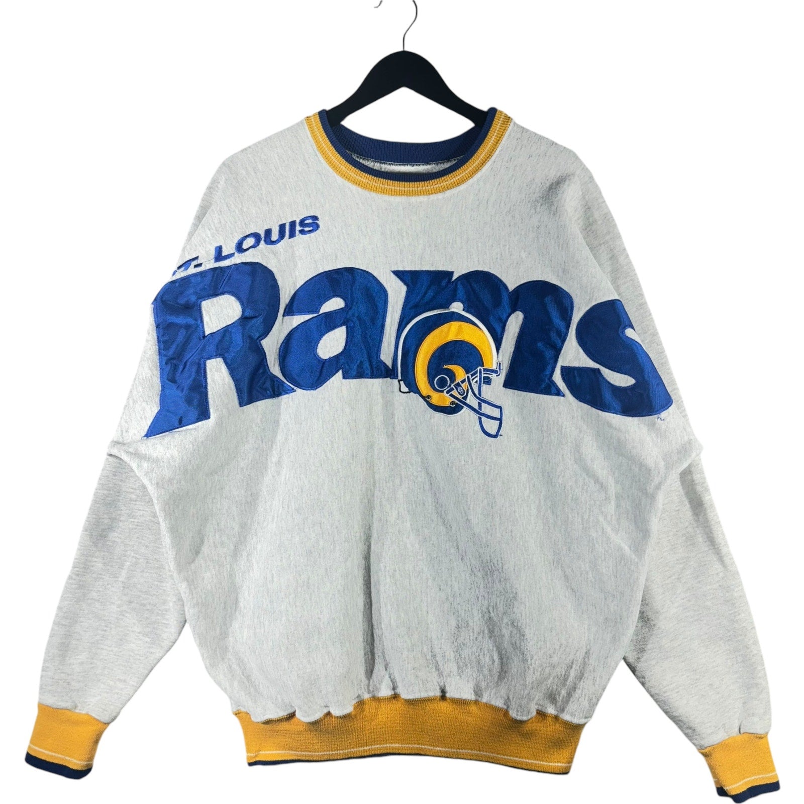 Vintage St. Louis Rams Spell Out Legends Crewneck