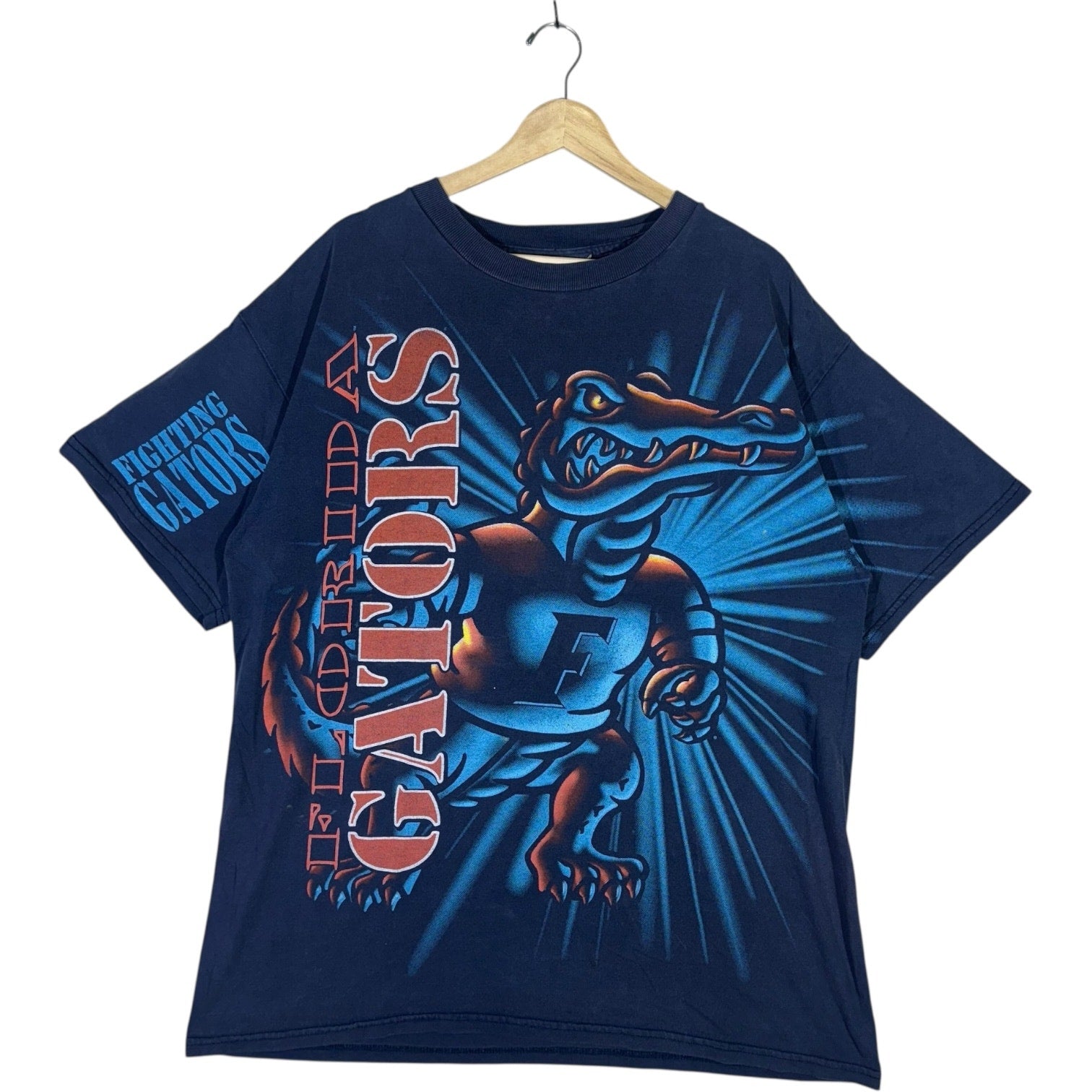 Vintage University Of Florida Fighting Gators Mascot Tee