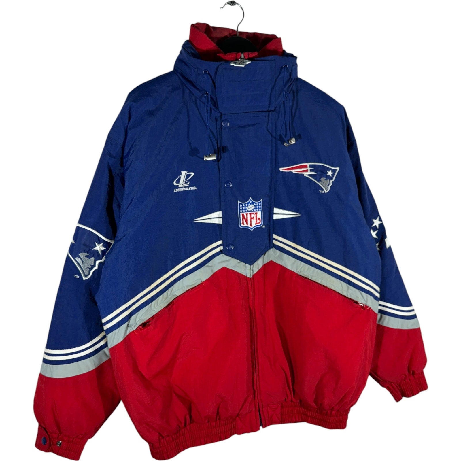 Vintage Pro Line New England Patriots NFL Puffer Jacket