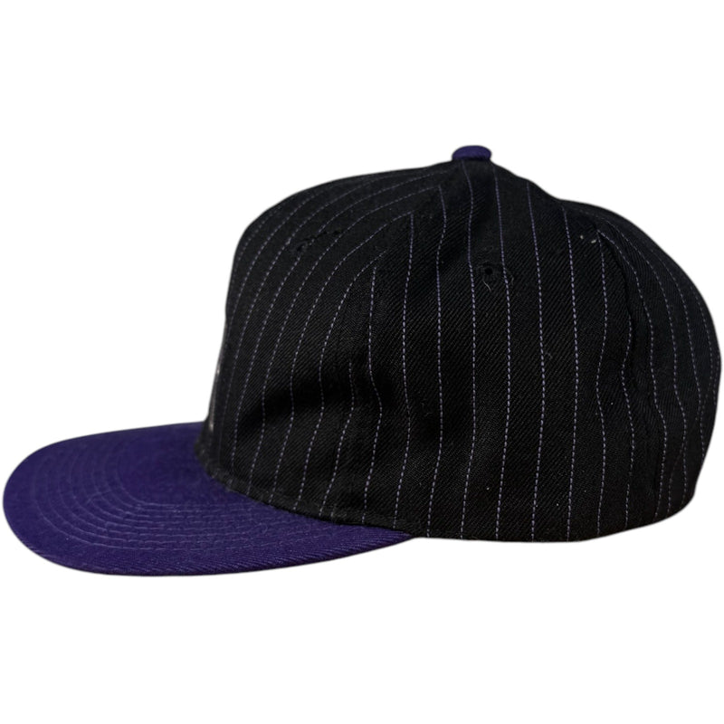 Vintage Sports Specialties Colorado Rockies Pin Stripe Snapback Hat