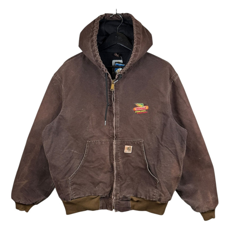 Vintage Carhartt Thermal Lined Full Zip Hoodie