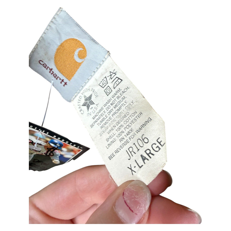 Vintage Carhartt Thermal Lined Full Zip Hoodie