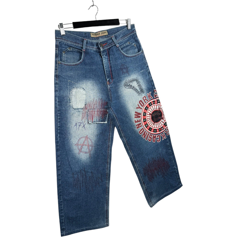 Vintage Jeunesse New York Wide Leg Denim Jeans 40