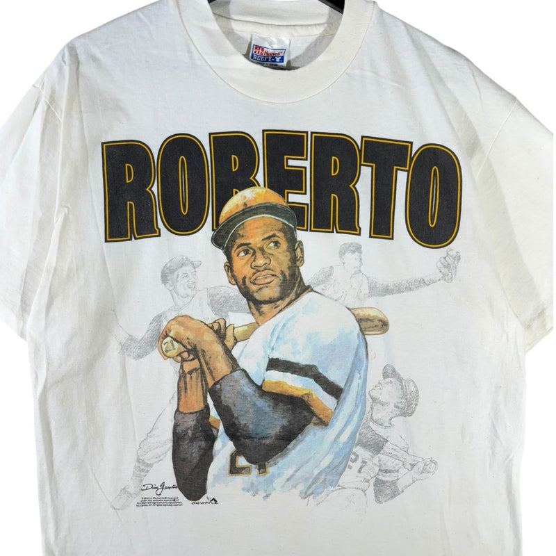 Vintage Roberto Clemente MLB Player T-Shirt 90s