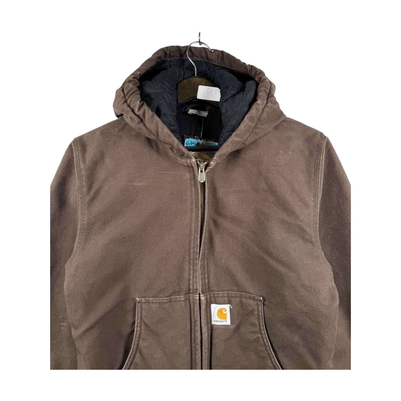 Vintage Youth Carhartt Lined Full Zip Hoodie