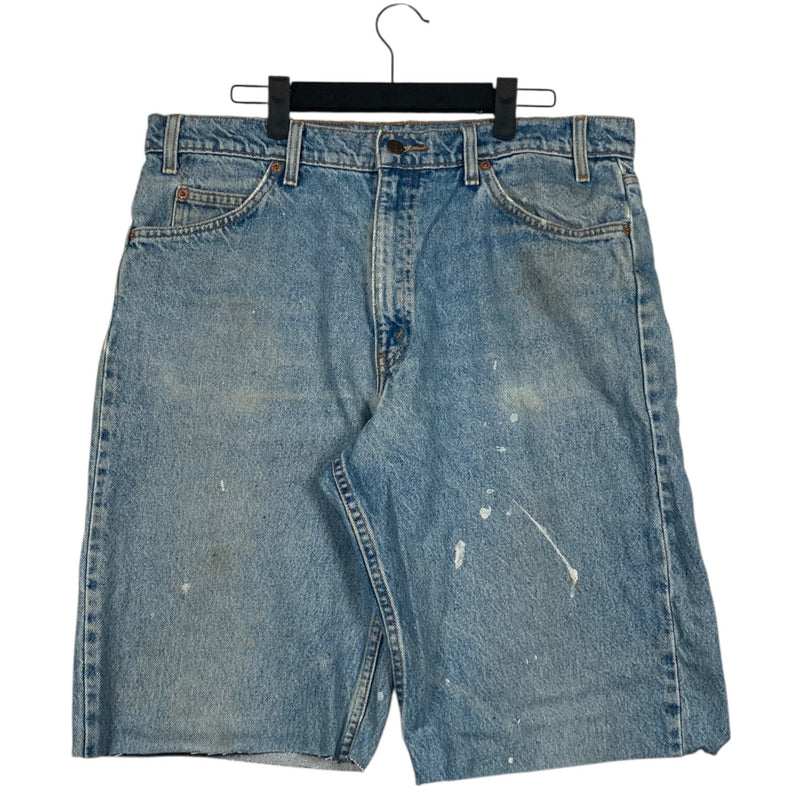 Vintage Levi's 550 Denim Cut Off Shorts 36