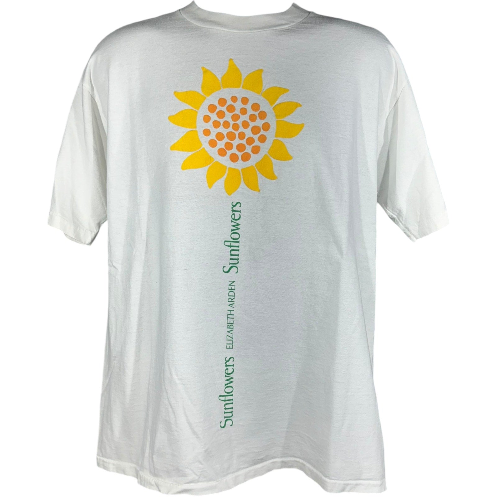 Vintage Elizabeth Arden Sunflowers Tee