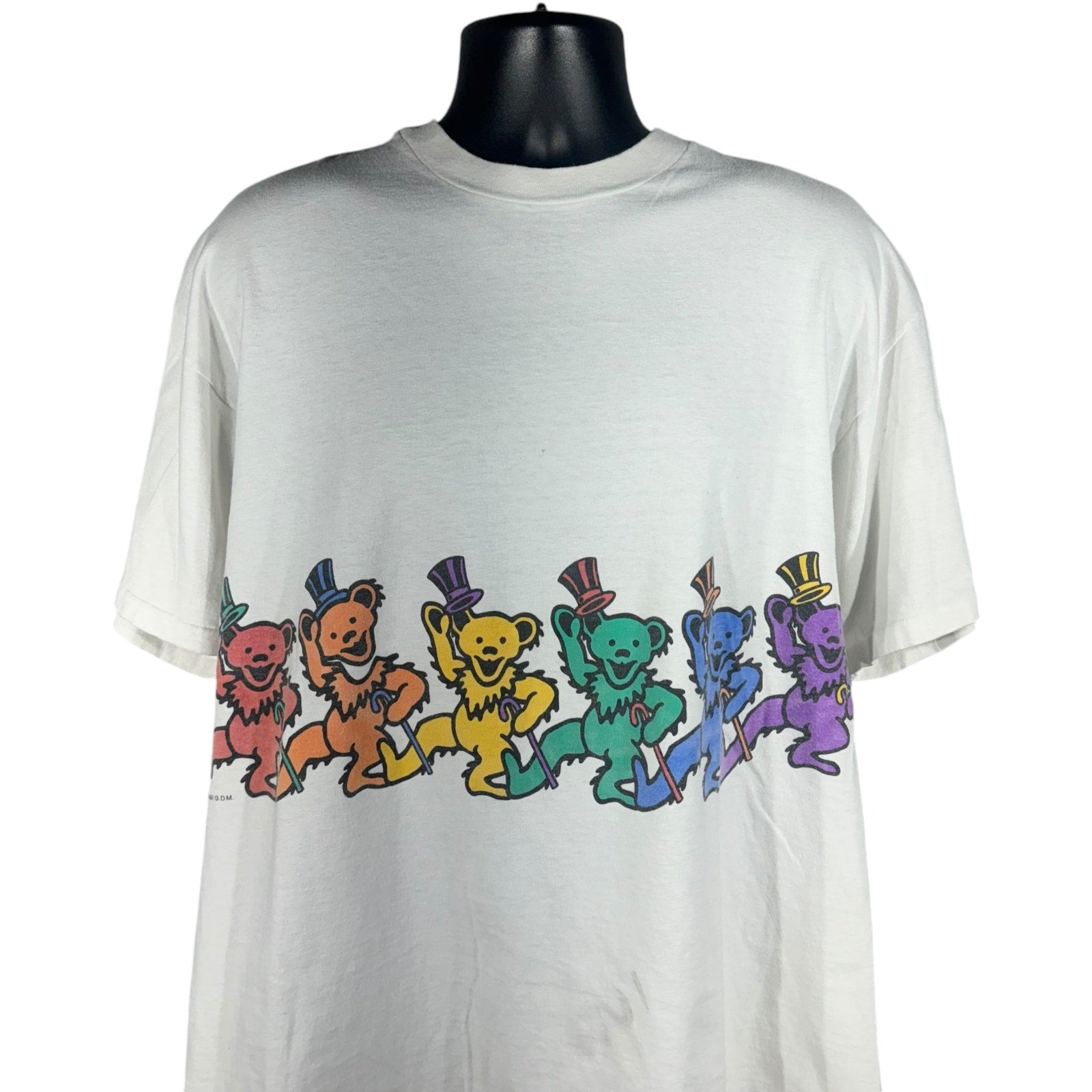 Vintage Grateful Dead Dancing Bears Wrap Around Tee 90s