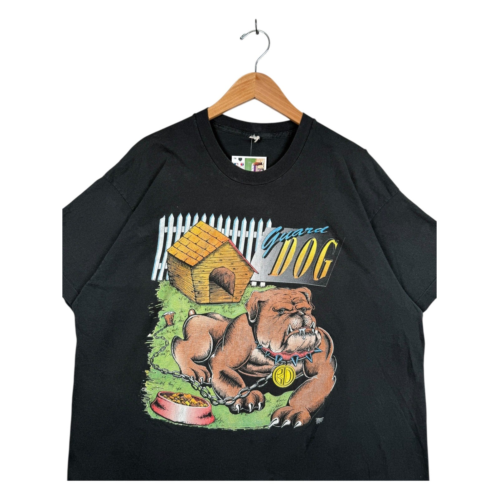 Vintage Guard Dog Bulldog T-Shirt