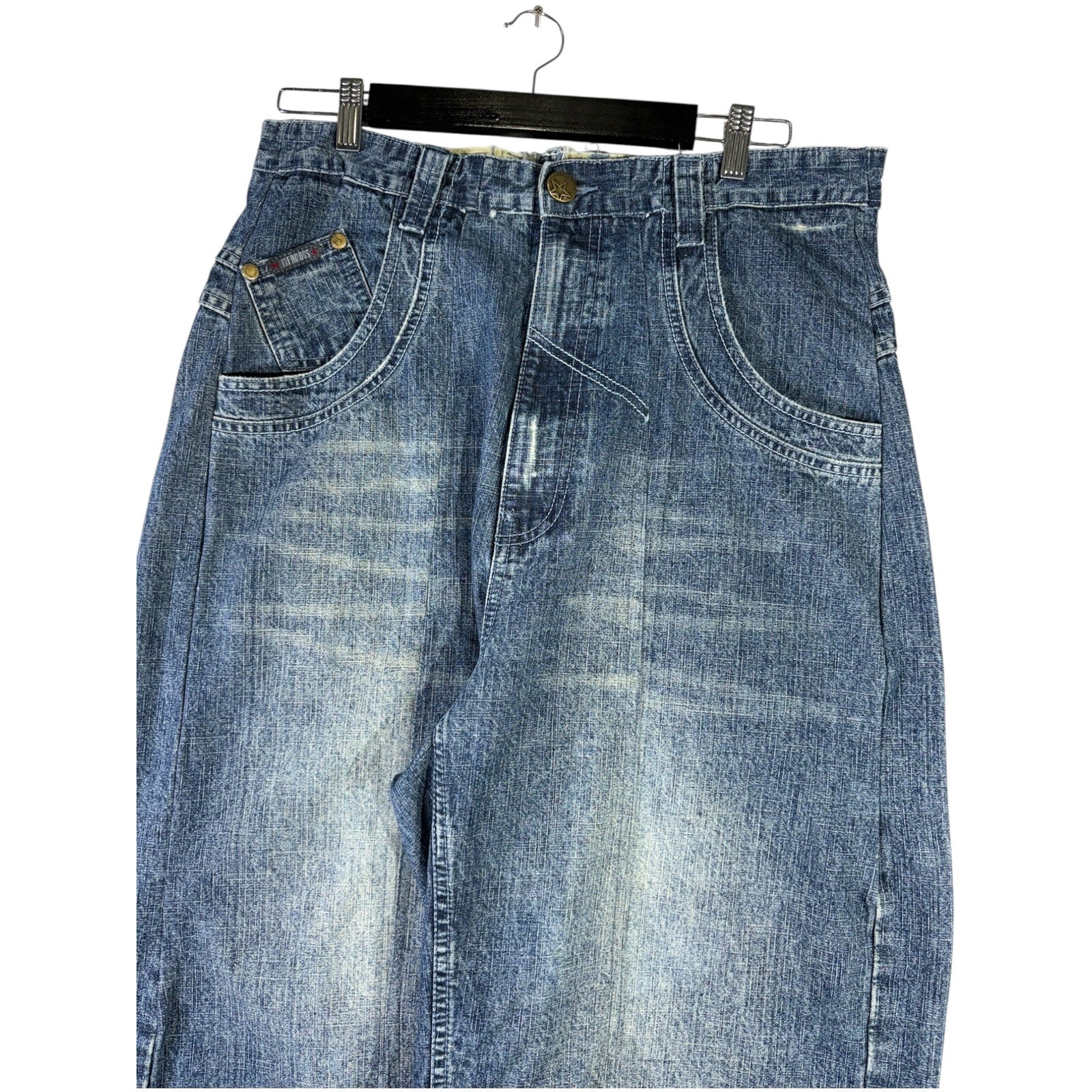 Vintage Raider Jean Co Baggy Denim Shorts 34