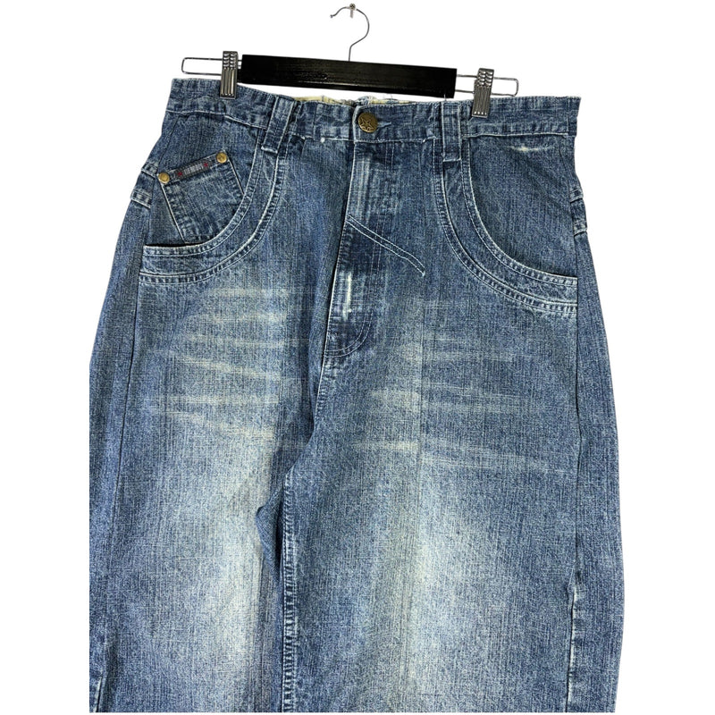 Vintage Raider Jean Co Baggy Denim Shorts 34